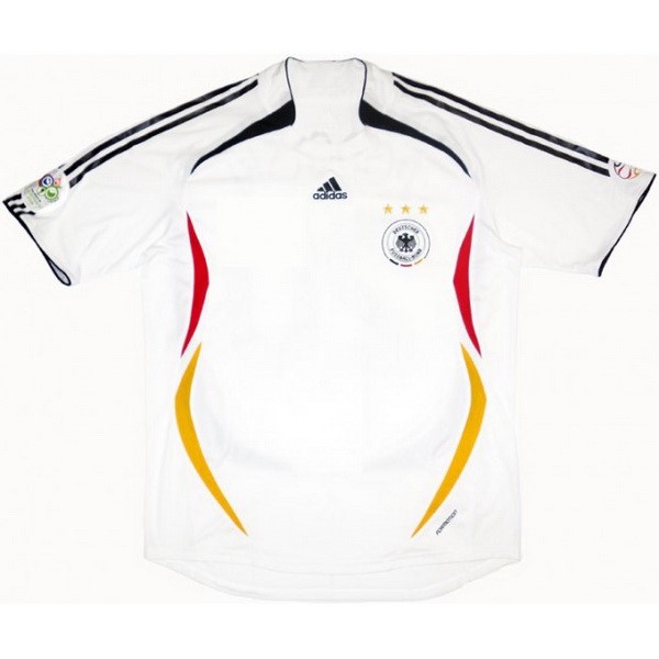 Camiseta Alemania Primera equipación Retro 2006 Blanco